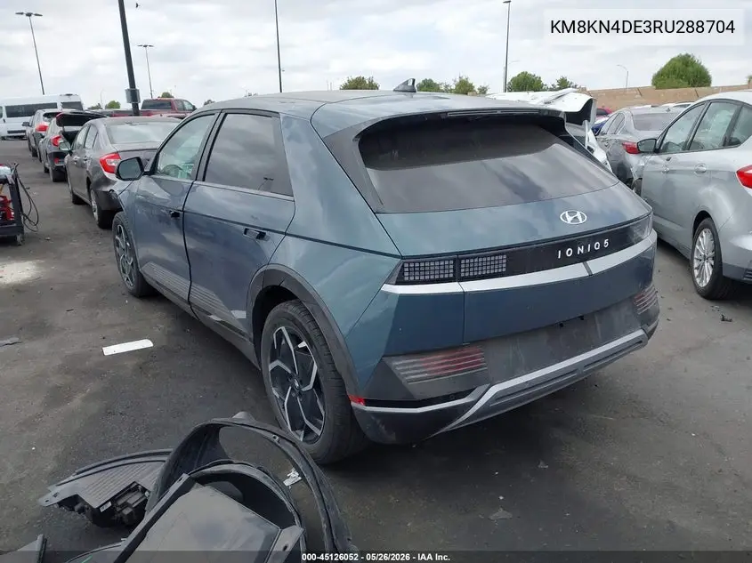 2024 Hyundai Ioniq 5 Sel VIN: KM8KN4DE3RU288704 Lot: 45126052
