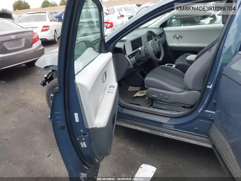 2024 Hyundai Ioniq 5 Sel VIN: KM8KN4DE3RU288704 Lot: 45126052