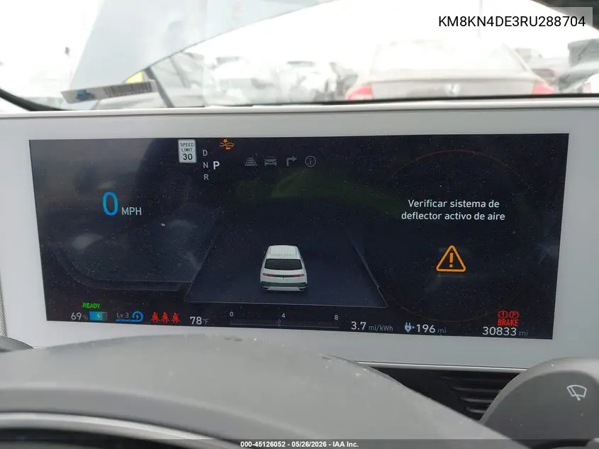 2024 Hyundai Ioniq 5 Sel VIN: KM8KN4DE3RU288704 Lot: 45126052