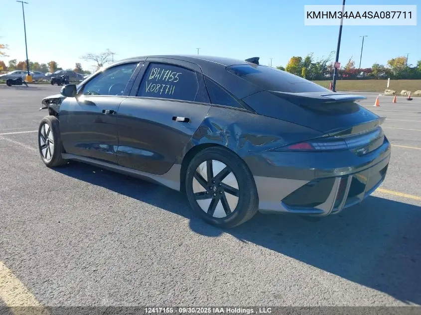 KMHM34AA4SA087711 2025 Hyundai Ioniq 6