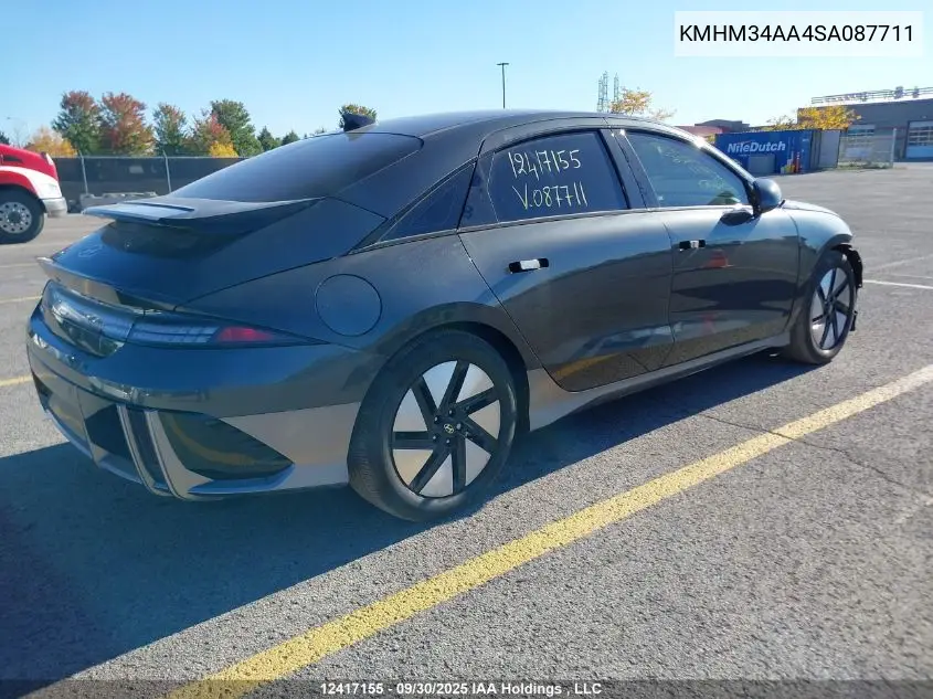 KMHM34AA4SA087711 2025 Hyundai Ioniq 6