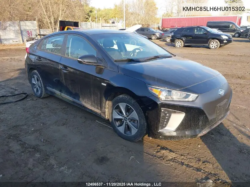 KMHC85LH6HU015302 2017 Hyundai Ioniq Limited