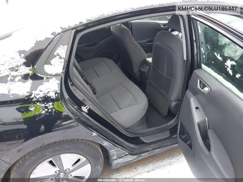 KMHC65LC5LU186447 2020 Hyundai Ioniq Hybrid Blue