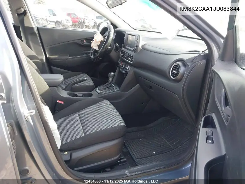 KM8K2CAA1JU083844 2018 Hyundai Kona