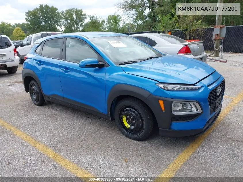 KM8K1CAA7JU177200 2018 Hyundai Kona Se