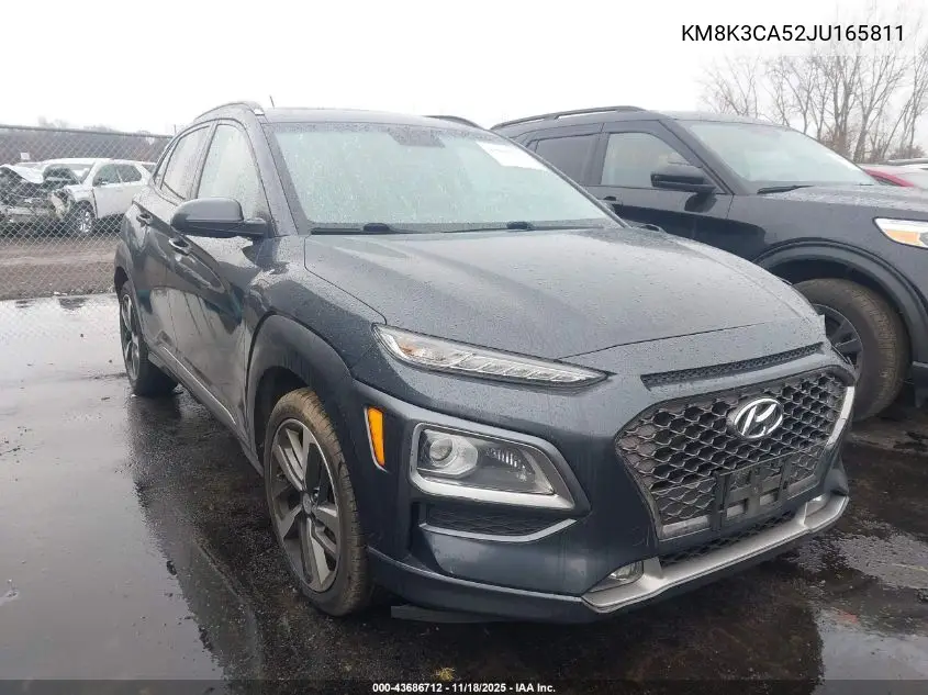 KM8K3CA52JU165811 2018 Hyundai Kona Limited