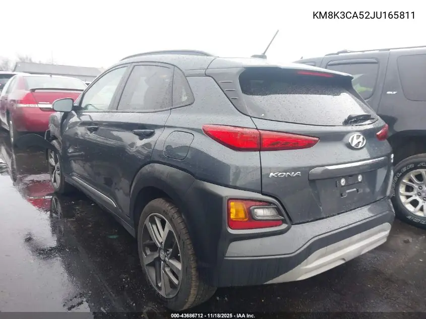 KM8K3CA52JU165811 2018 Hyundai Kona Limited