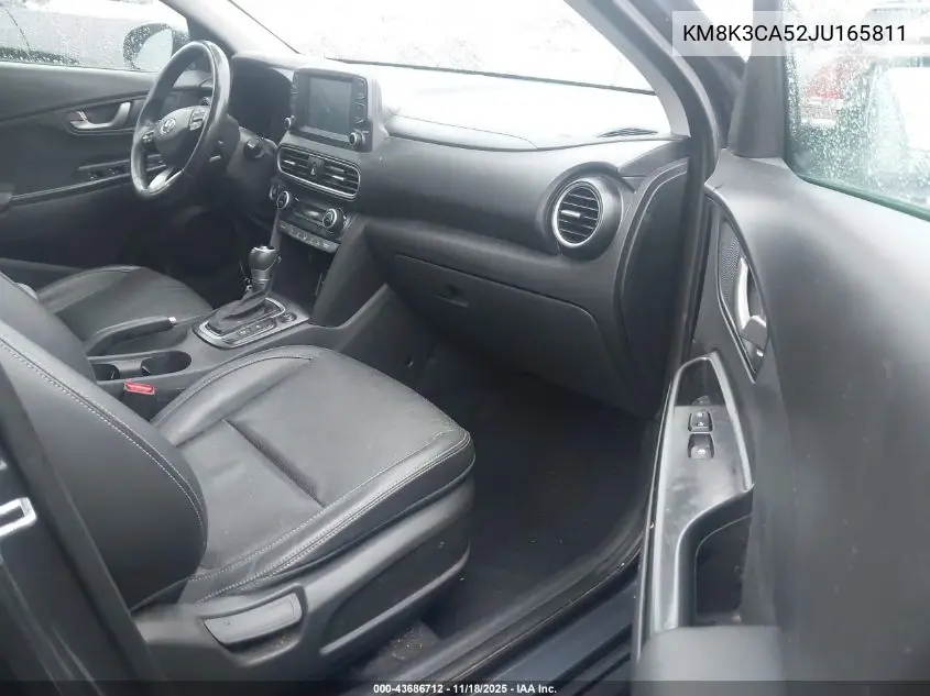 KM8K3CA52JU165811 2018 Hyundai Kona Limited