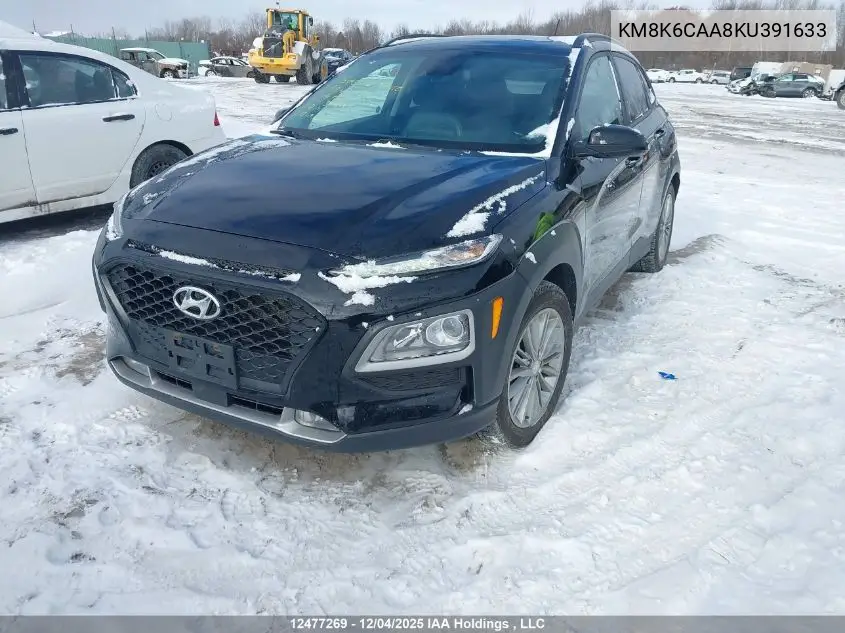 KM8K6CAA8KU391633 2019 Hyundai Kona Sel/Tech