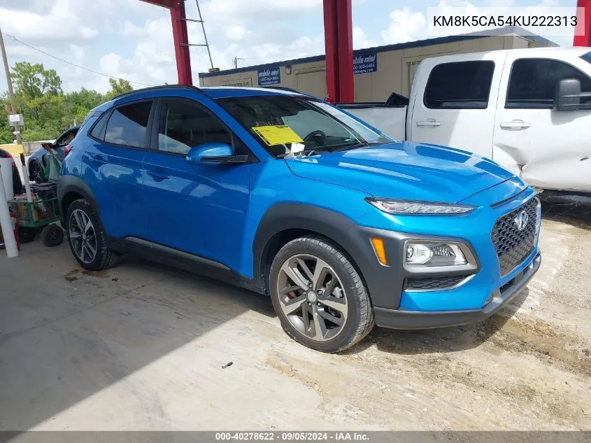 KM8K5CA54KU222313 2019 Hyundai Kona Ultimate