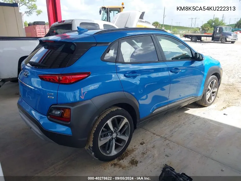 KM8K5CA54KU222313 2019 Hyundai Kona Ultimate