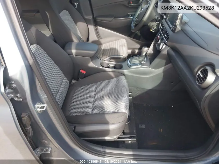 KM8K12AA2KU293528 2019 Hyundai Kona Se