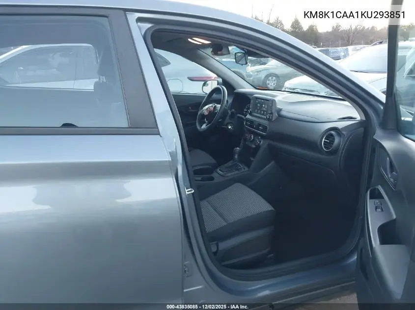 KM8K1CAA1KU293851 2019 Hyundai Kona Se