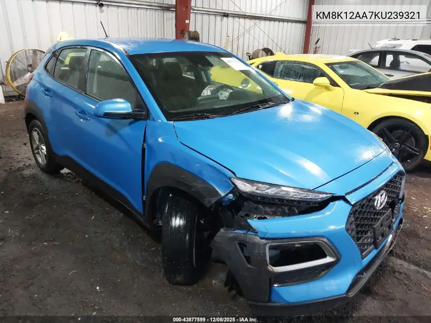 KM8K12AA7KU239321 2019 Hyundai Kona Se