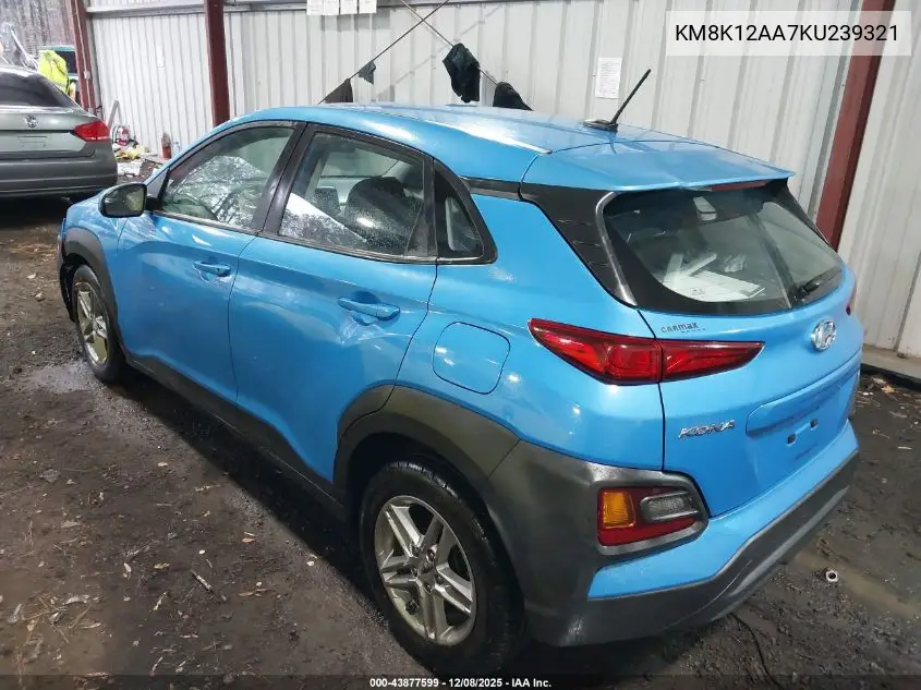 KM8K12AA7KU239321 2019 Hyundai Kona Se