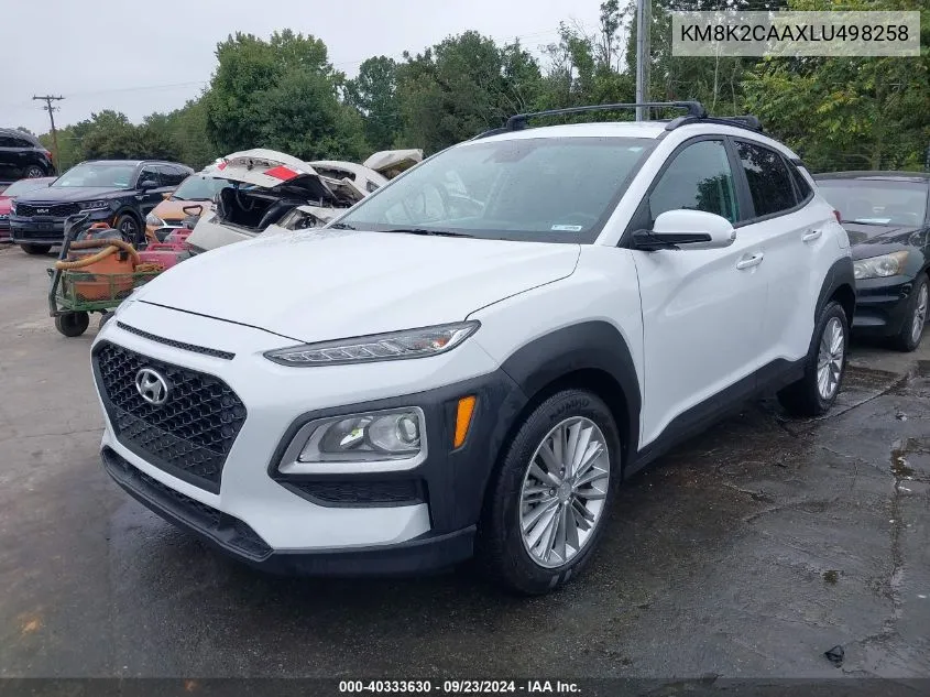 KM8K2CAAXLU498258 2020 Hyundai Kona Sel