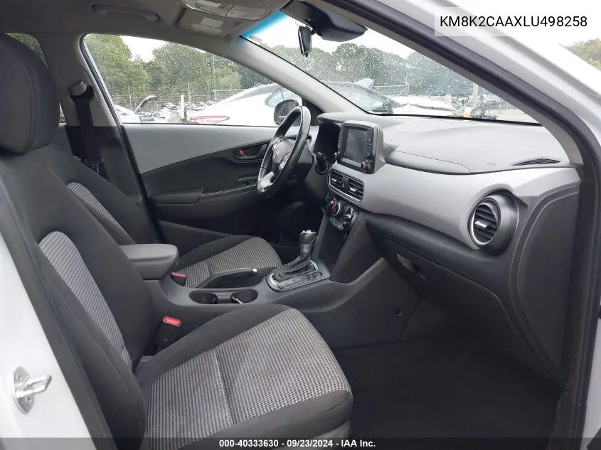 KM8K2CAAXLU498258 2020 Hyundai Kona Sel