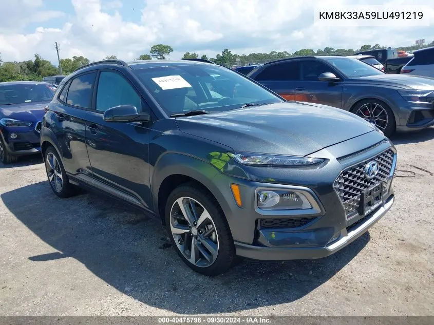 KM8K33A59LU491219 2020 Hyundai Kona Limited