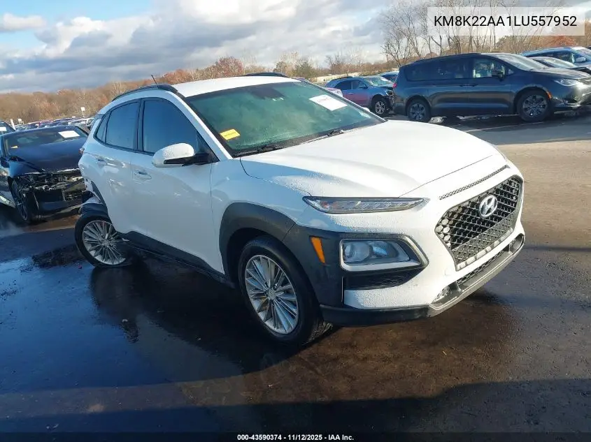KM8K22AA1LU557952 2020 Hyundai Kona Sel