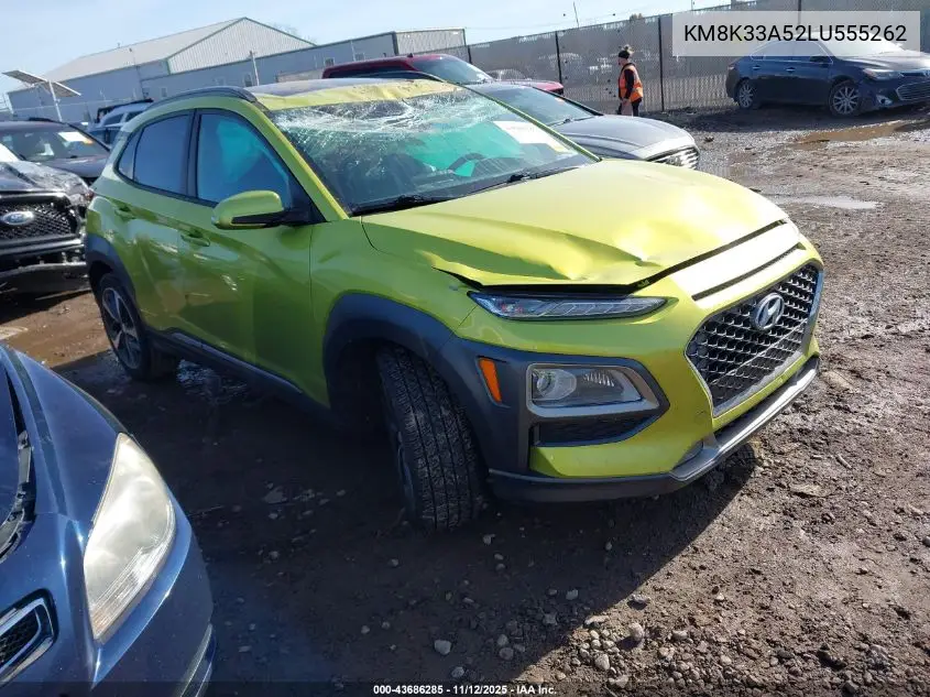 KM8K33A52LU555262 2020 Hyundai Kona Limited