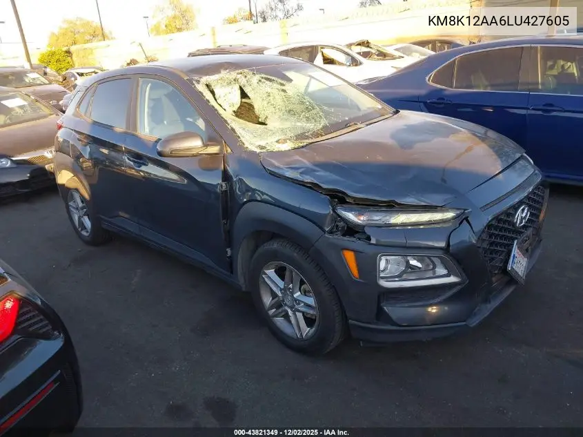 KM8K12AA6LU427605 2020 Hyundai Kona Se