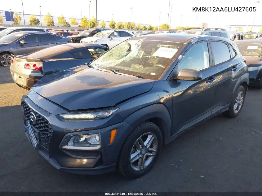 KM8K12AA6LU427605 2020 Hyundai Kona Se