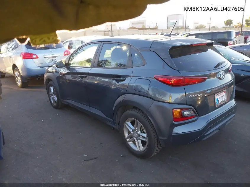 KM8K12AA6LU427605 2020 Hyundai Kona Se