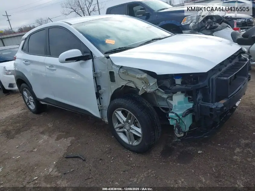 KM8K1CAA6LU436505 2020 Hyundai Kona Se