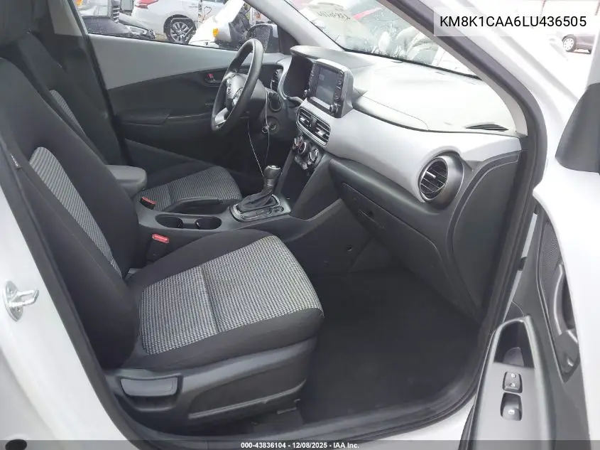 KM8K1CAA6LU436505 2020 Hyundai Kona Se