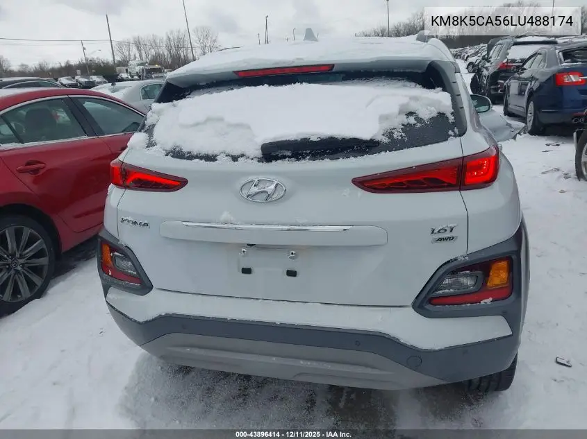 KM8K5CA56LU488174 2020 Hyundai Kona Ultimate