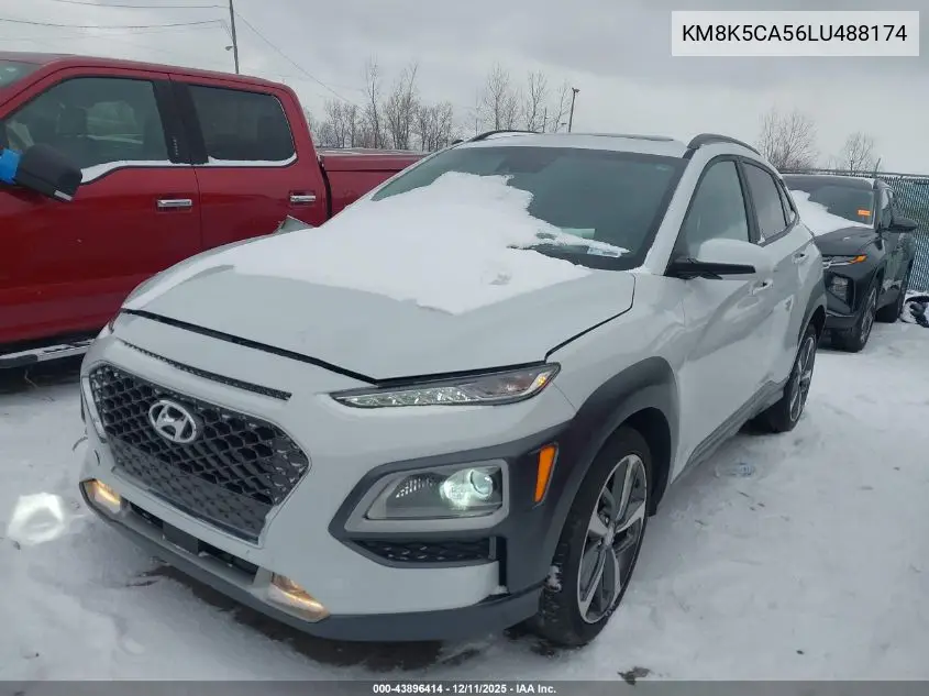 KM8K5CA56LU488174 2020 Hyundai Kona Ultimate