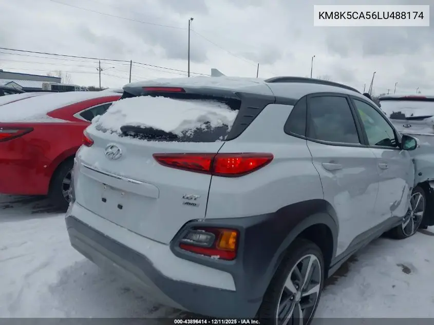 KM8K5CA56LU488174 2020 Hyundai Kona Ultimate