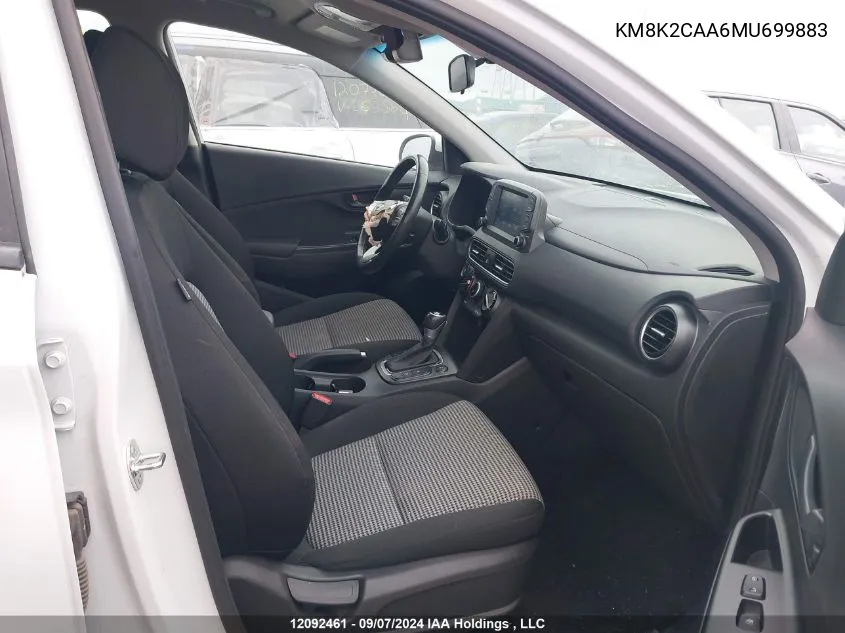 KM8K2CAA6MU699883 2021 Hyundai Kona Preferred Awd