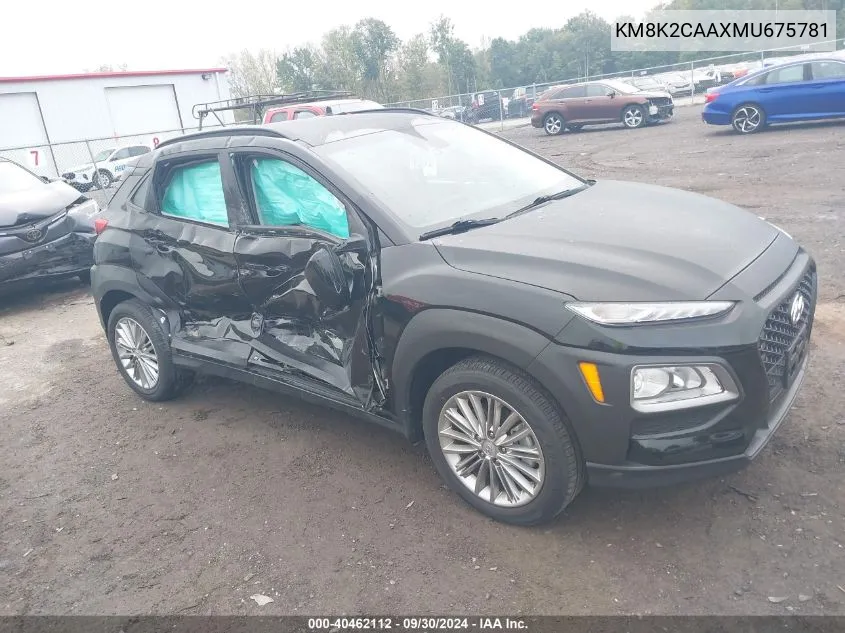 KM8K2CAAXMU675781 2021 Hyundai Kona Sel