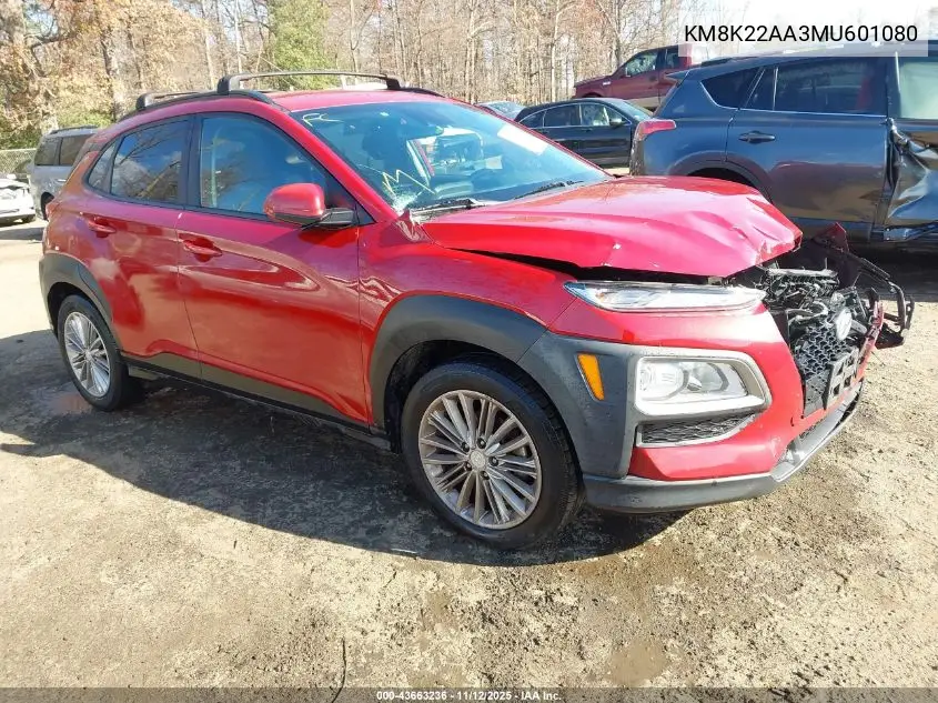 KM8K22AA3MU601080 2021 Hyundai Kona Sel