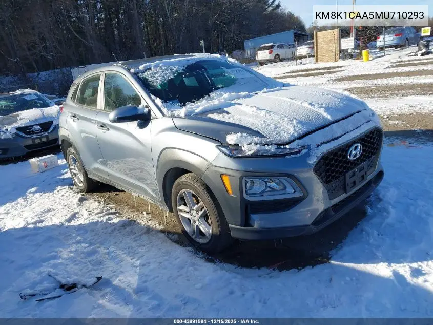 KM8K1CAA5MU710293 2021 Hyundai Kona Se