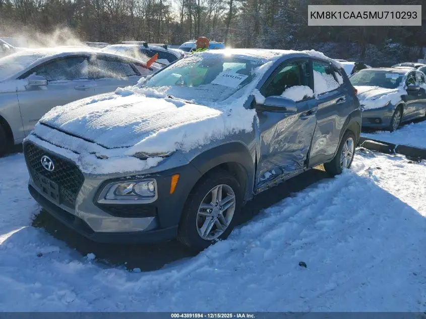 KM8K1CAA5MU710293 2021 Hyundai Kona Se