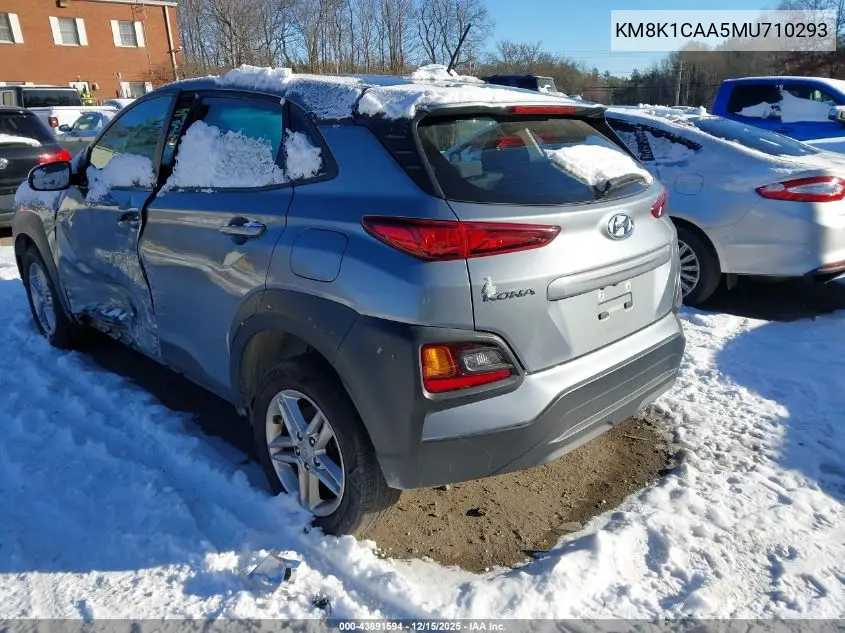 KM8K1CAA5MU710293 2021 Hyundai Kona Se