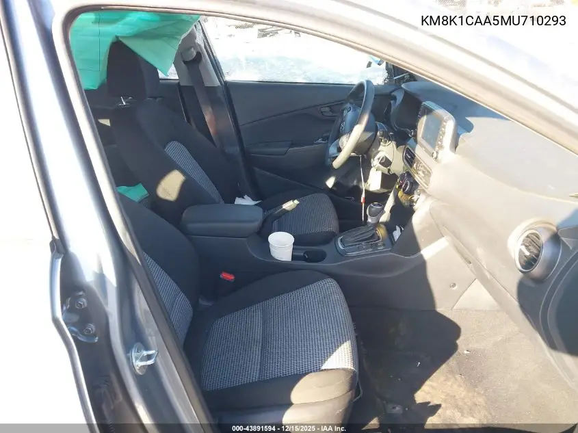 KM8K1CAA5MU710293 2021 Hyundai Kona Se