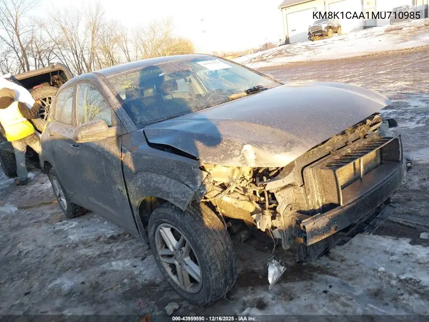 KM8K1CAA1MU710985 2021 Hyundai Kona Se