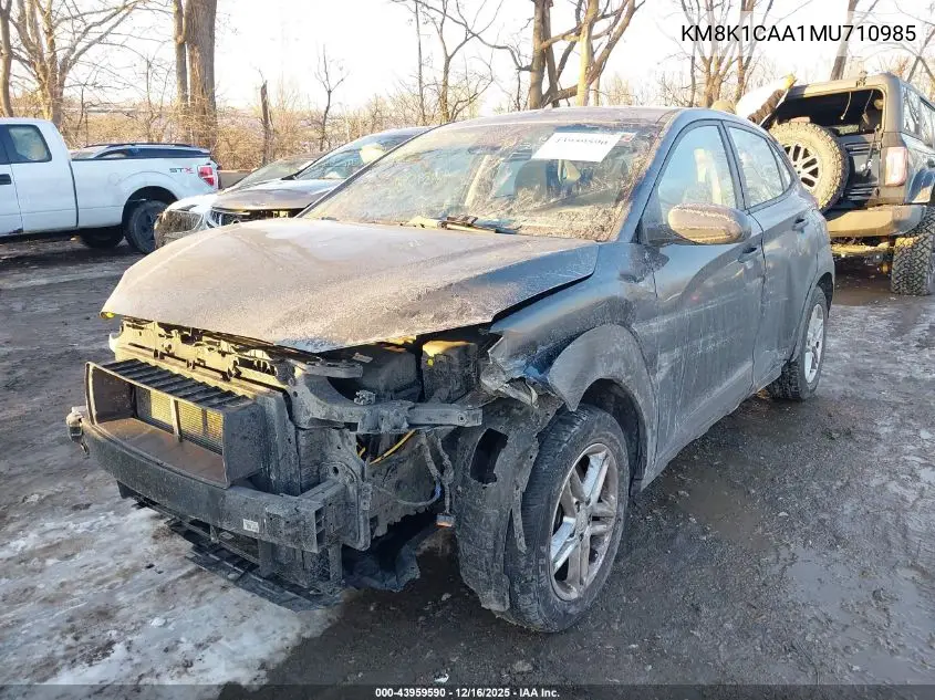 KM8K1CAA1MU710985 2021 Hyundai Kona Se