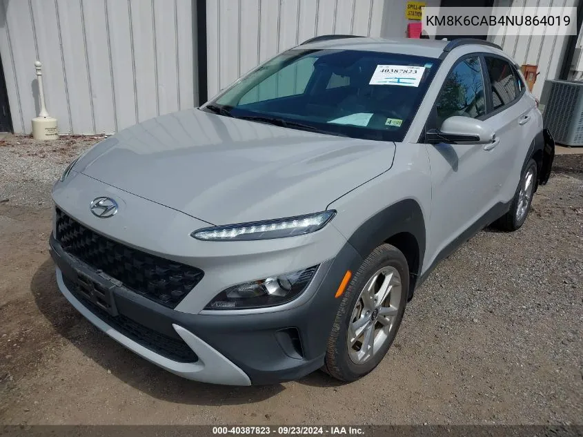 KM8K6CAB4NU864019 2022 Hyundai Kona Sel