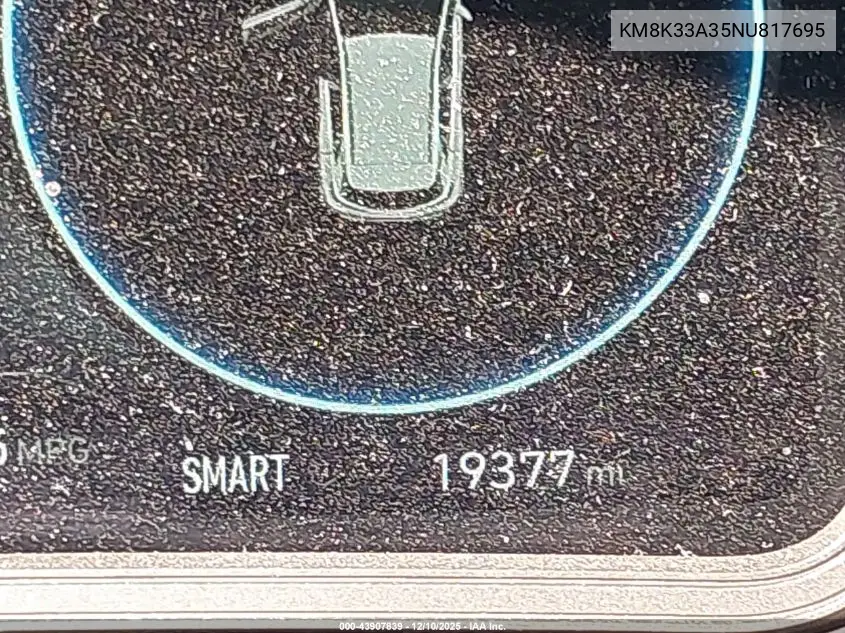 KM8K33A35NU817695 2022 Hyundai Kona N Line