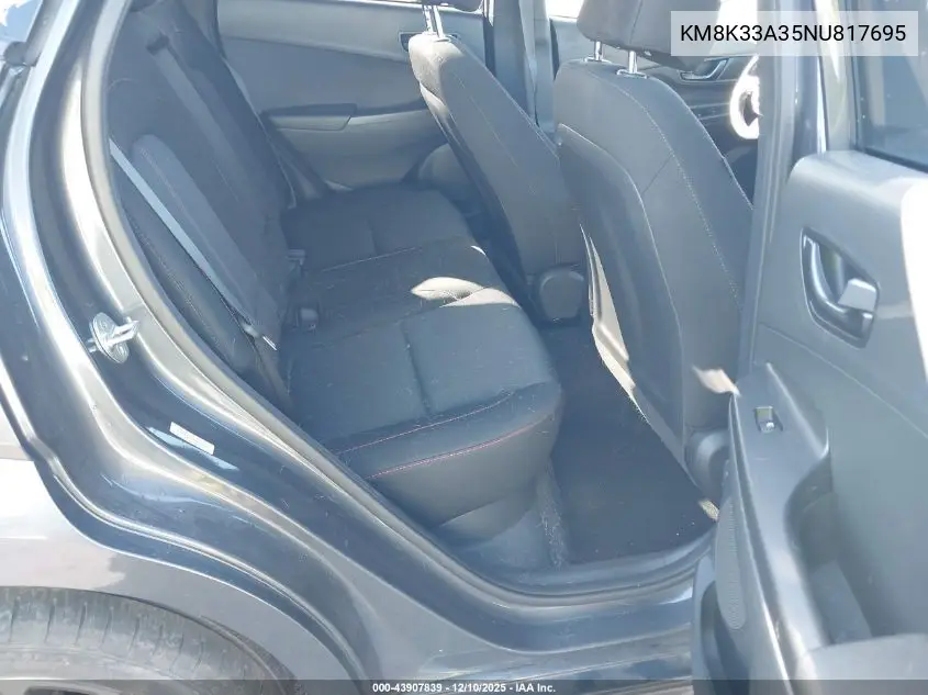 KM8K33A35NU817695 2022 Hyundai Kona N Line
