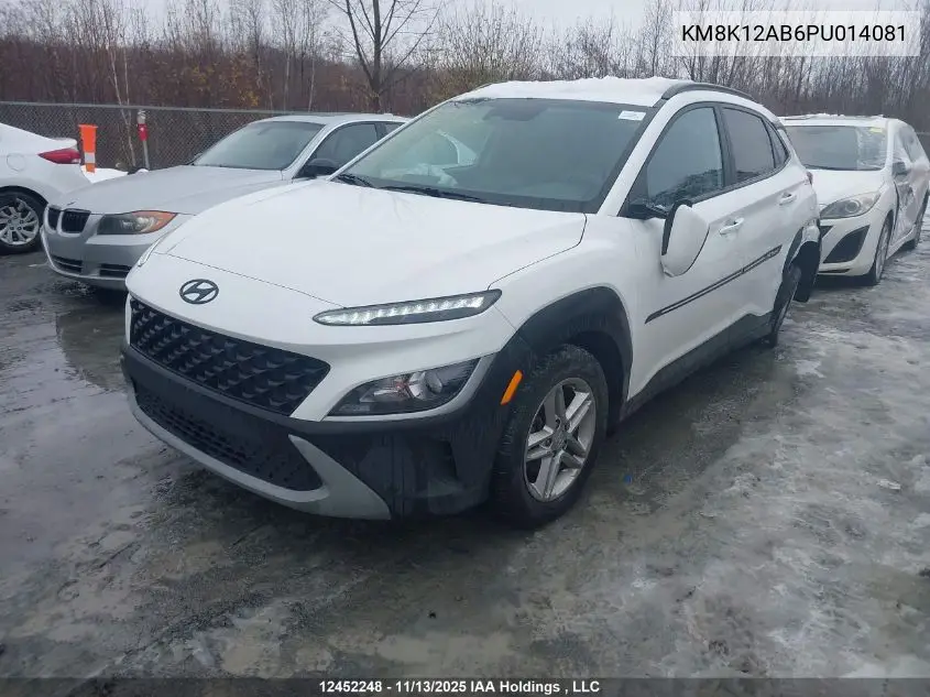 KM8K12AB6PU014081 2023 Hyundai Kona