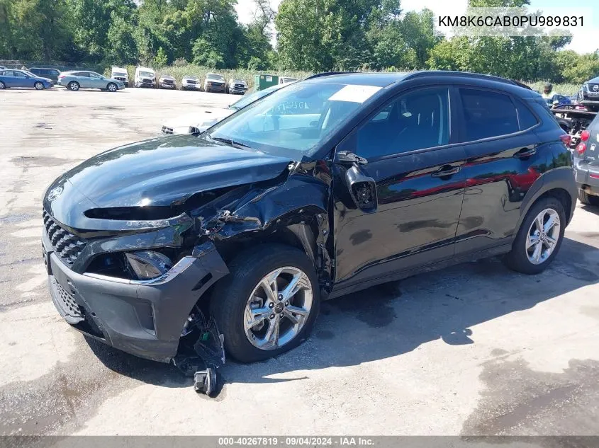 KM8K6CAB0PU989831 2023 Hyundai Kona Sel