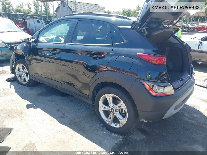 KM8K6CAB0PU989831 2023 Hyundai Kona Sel