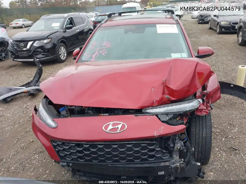 KM8K3CAB2PU044579 2023 Hyundai Kona Sel