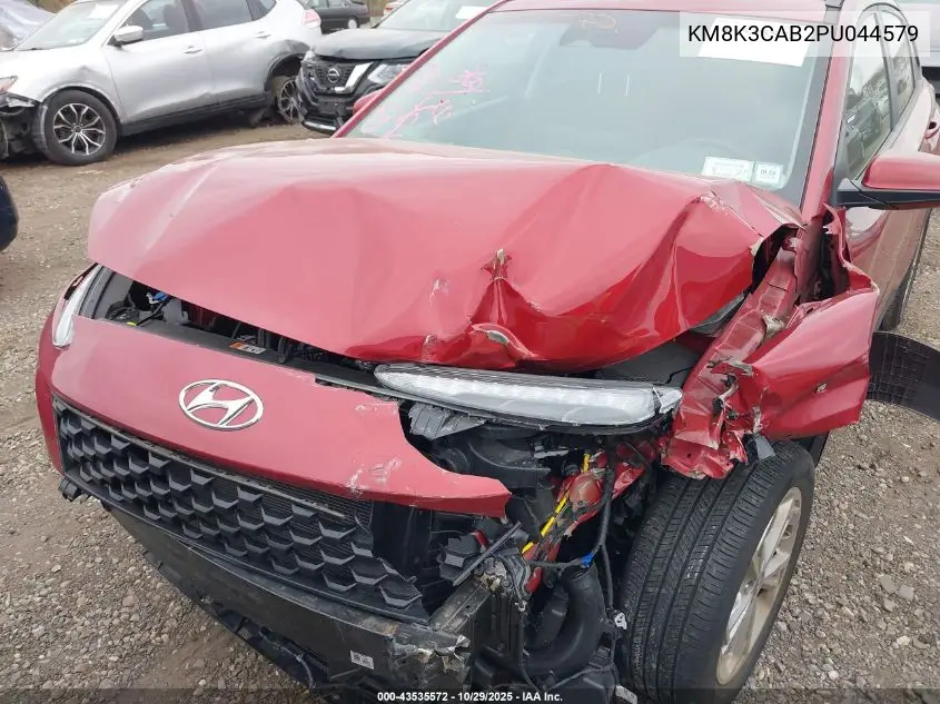 KM8K3CAB2PU044579 2023 Hyundai Kona Sel