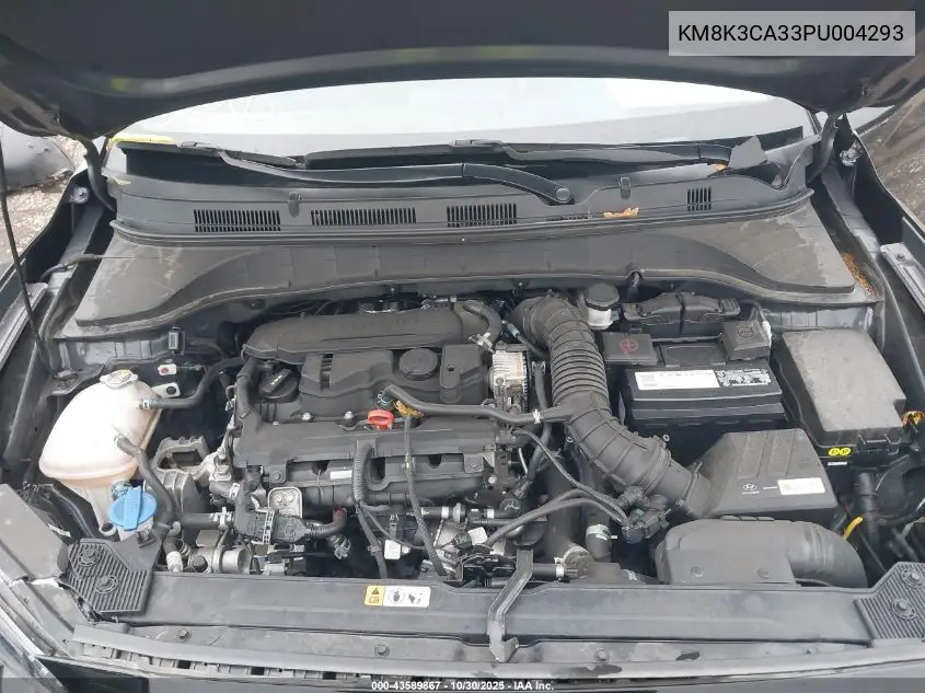 KM8K3CA33PU004293 2023 Hyundai Kona N Line